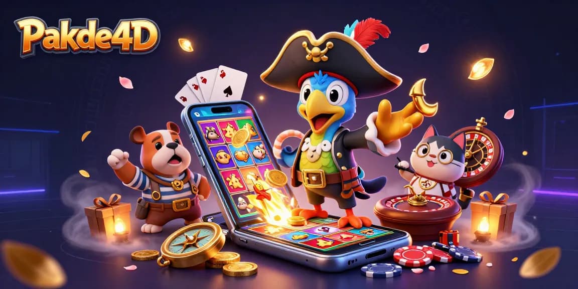 Pakde4D offers exciting winning opportunities with vibrant slot games and engaging characters