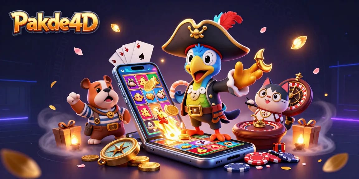 Pakde4D offers exciting winning opportunities with vibrant slot games and engaging characters
