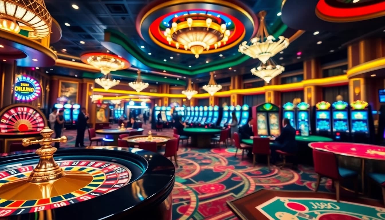 Experience the thrill of gaming at j88 casino with vibrant tables and exciting gameplay.