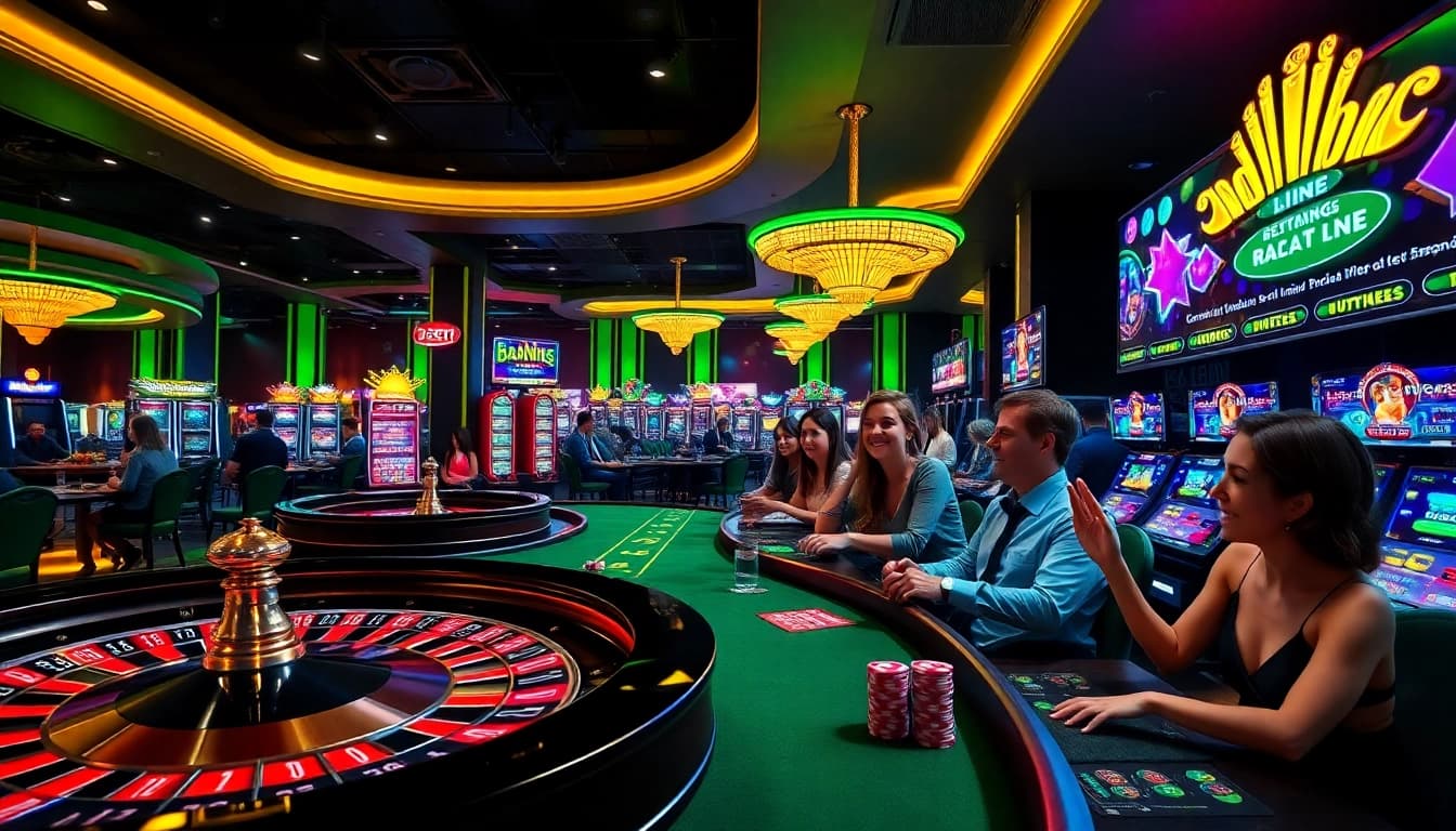 Experience the excitement of online casinos with vibrant players at https://zbet.training/ enjoying live baccarat and betting.