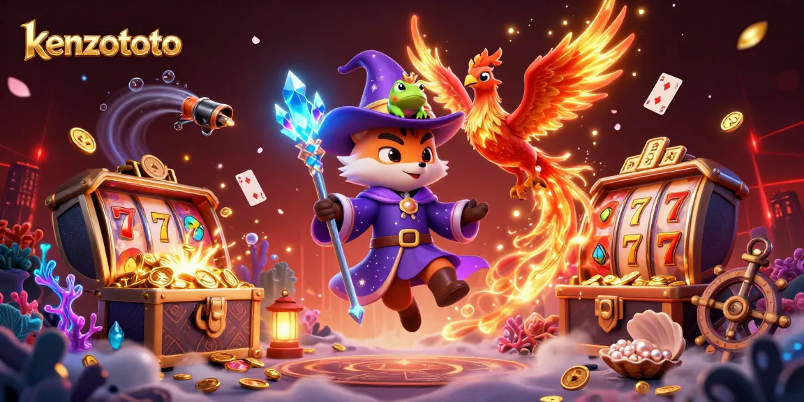 Kenzototo offers thrilling casino experiences with real-time jackpots and vivid slot games.