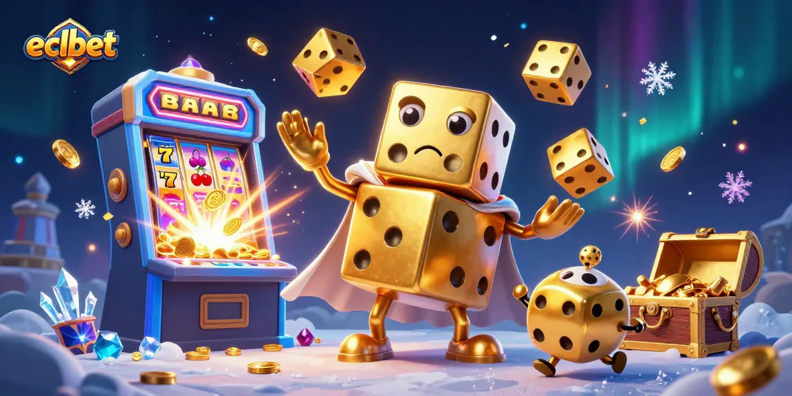 Experience thrilling eclbet action with an illustration showcasing casino excitement and dynamic gaming elements.