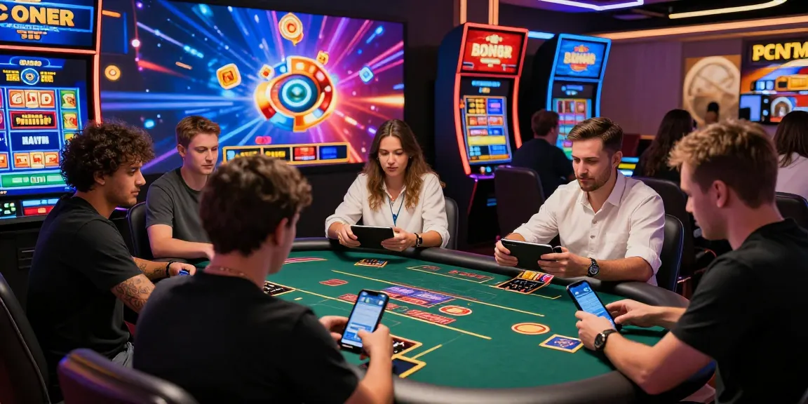 Online players at a credit card casino featured on https://thebls.org.uk enjoying engaging live games and bonuses.