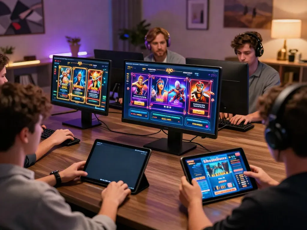 Engaging A80 online gaming scene with players enjoying interactive casino games.
