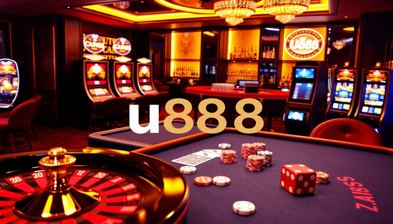 Place bets confidently at u888 with interactive casino tables and engaging gameplay.