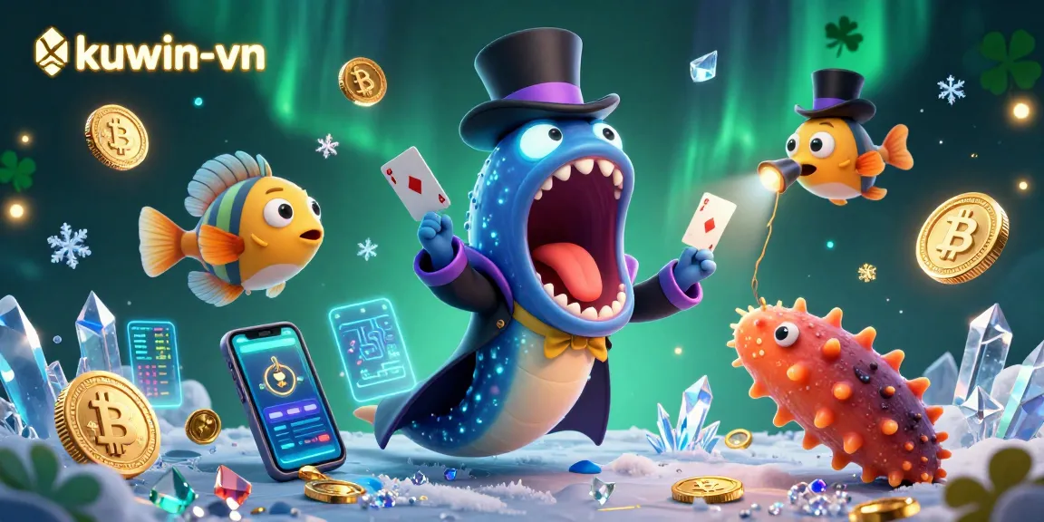 Experience thrilling gameplay with kuwin-vn features stunning 3D characters in a casino setting.