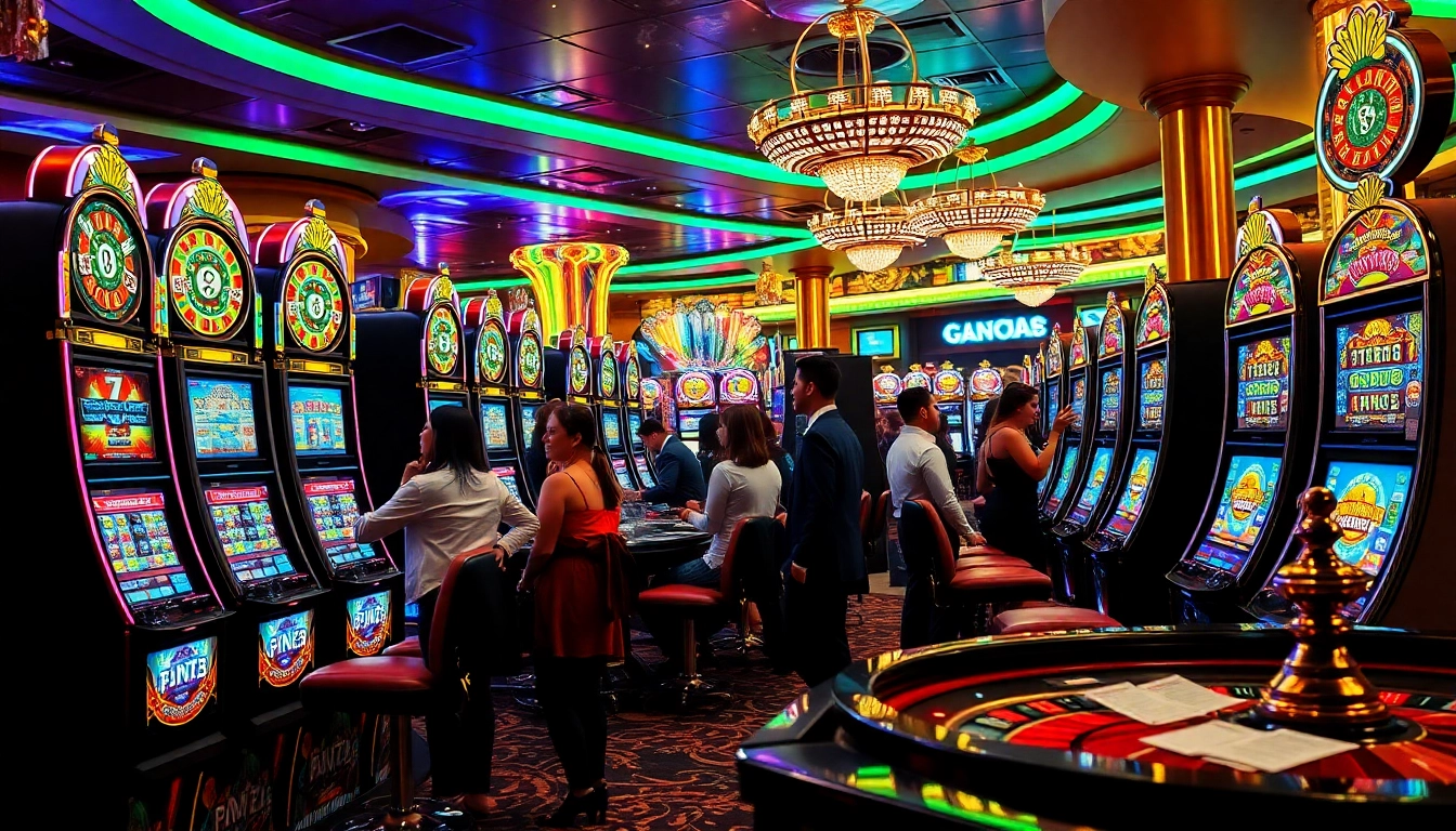 Experience thrilling gameplay at ktp jitu’s exciting slot machine area with vibrant visuals.