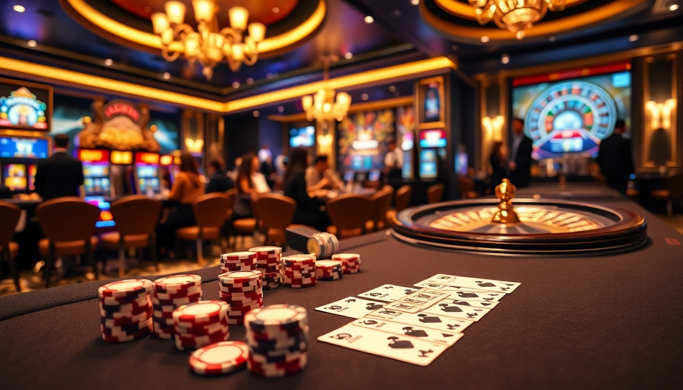 Experience the thrill of poker at gg88.mov with elite chips and cards on a luxurious casino table.