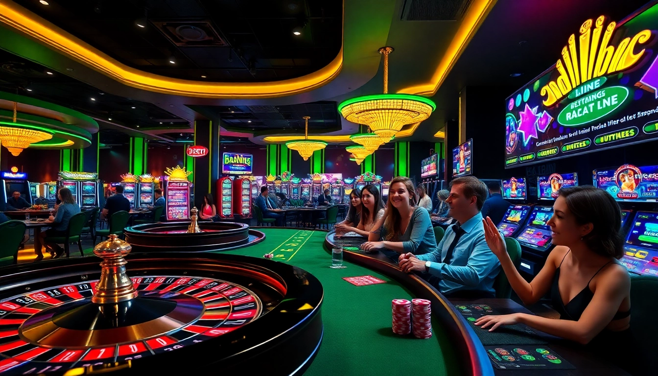 Experience the excitement of online casinos with vibrant players at https://zbet.training/ enjoying live baccarat and betting.