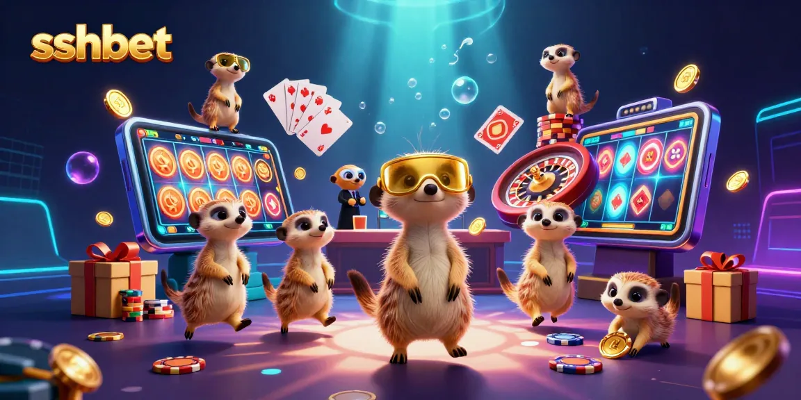 Win exciting rewards at sshbet while exploring a lively casino operated by cartoon meerkats.