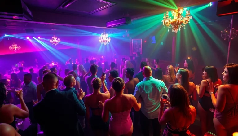 Night club sxm experience showcasing vibrant atmosphere, luxury seating, and colorful lights at Club Noir.