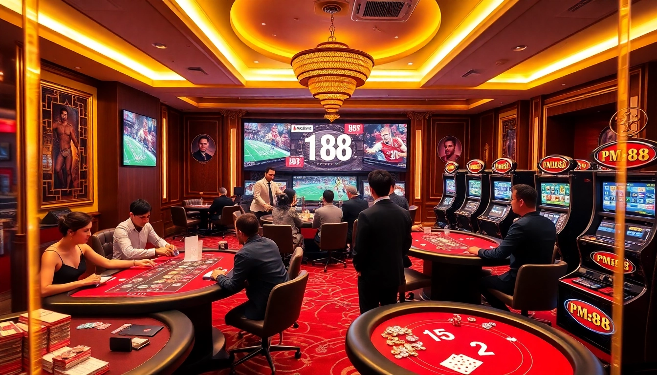 Experience the thrill of MM 88 with players winning at poker and casino tables.