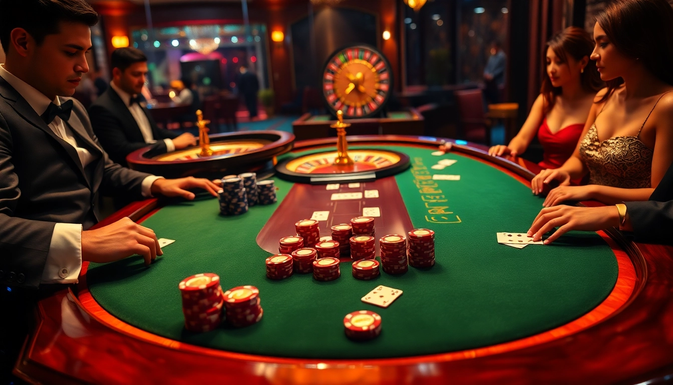 Exciting blackjack gameplay at 88i casino with polished cards and poker chips.