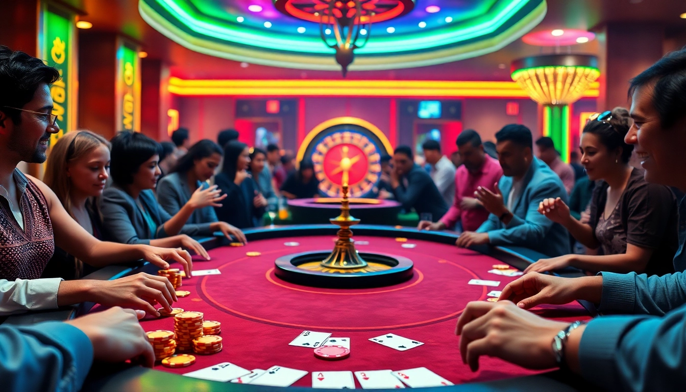 Experience the thrill of betting at an MK8-themed poker table in a luxurious casino environment.