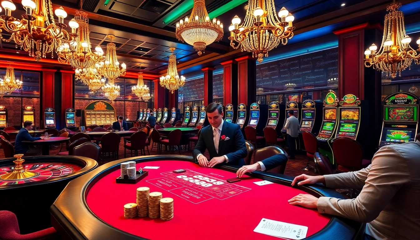 Experience the thrill of gambling at NK88, featuring engaging gameplay and vibrant casino visuals.