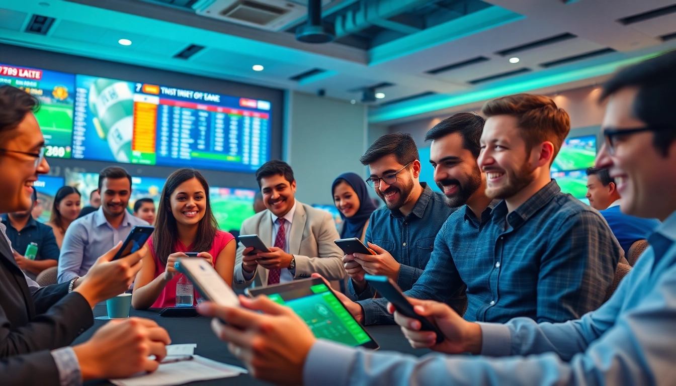 Exciting 789bet events showcasing diverse users engaging with online betting platforms.