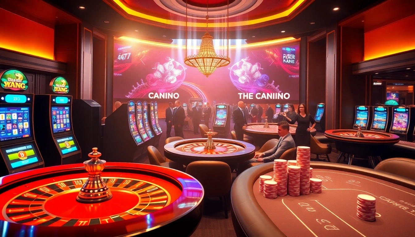 Experience สมัคร MK8 seamlessly with vibrant casino games, stacks of chips, and an engaging online interface.