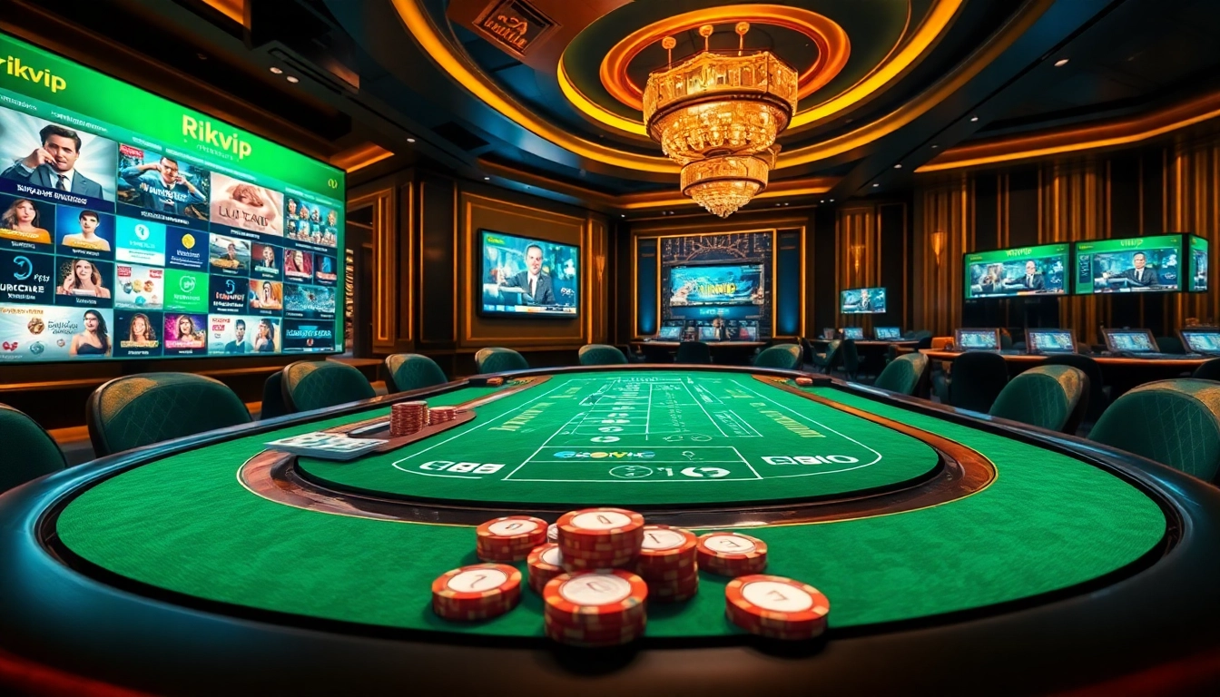 Play immersive games on the rikvip platform with vibrant casino elements and engaging interfaces.